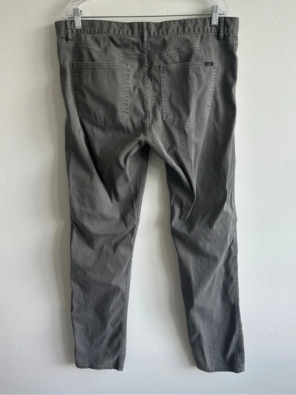 Faherty Original Comfort Twill 5-Pocket Pant Rugged Grey Size 36x34